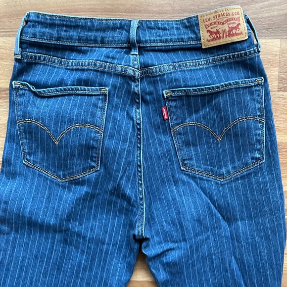 Levi's 721 Classic Skinny Pinstripe 30 - Picture 4 of 6